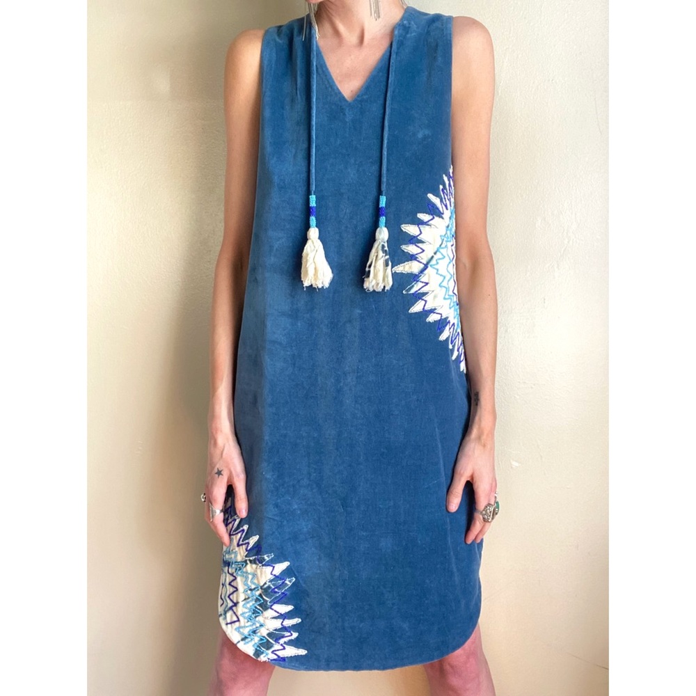 Pepin beaded tassel dress.